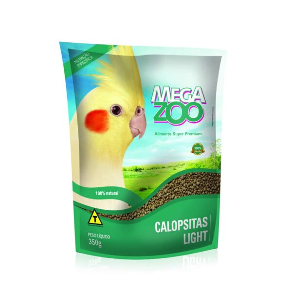 15137356032 Calopsitas20e20Periquitos20Light20MegaZoo20 20350g Ninovet Distribuidora