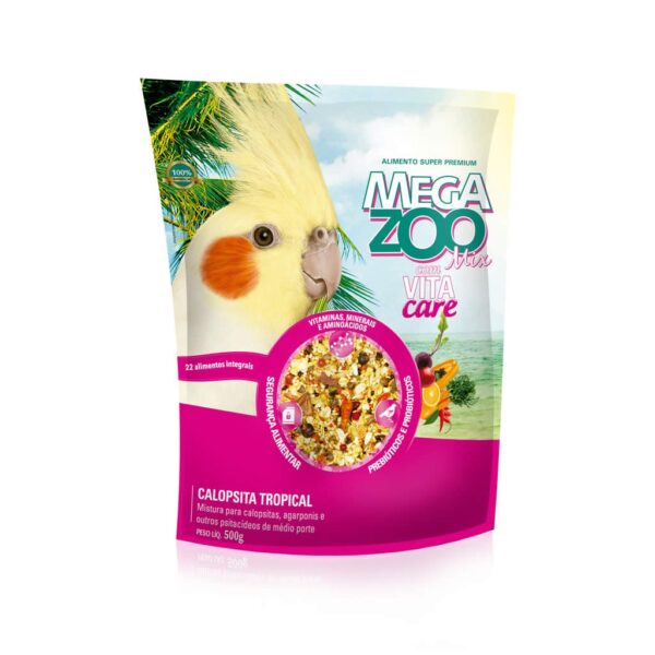 15137362223 Mix20Calopsitas20Tropical20MegaZoo20 20500g Ninovet Distribuidora