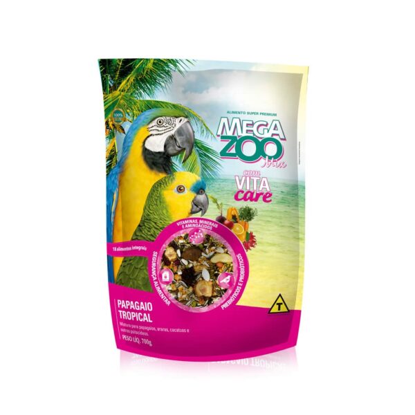 15137362981 Mix20Papagaios20Tropical20MegaZoo20 20700g Ninovet Distribuidora