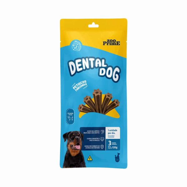 15138032722 Petisco20Funcional20Dental20Dog20Maxi20Zoo20Prime20 20120g Ninovet Distribuidora