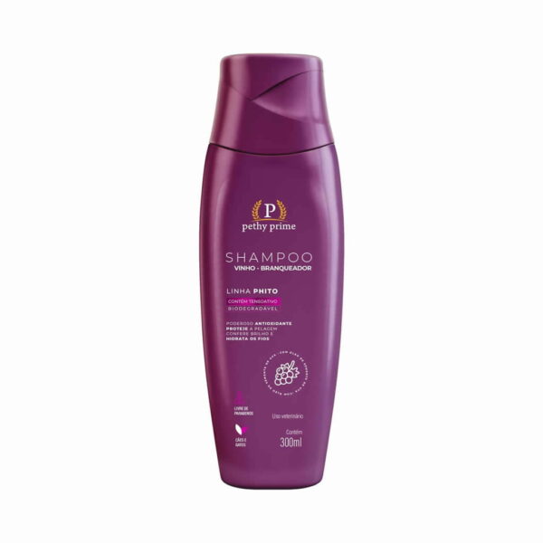 15138032850 Shampoo20Branqueador20Vinho20Pethy20Prime20300ml Ninovet Distribuidora