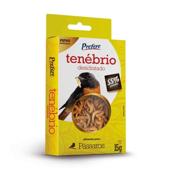 15243978003 Tenebrio20Desidratado2015g20Prefere20 20Nutricao20Ideal20para20Passaros Ninovet Distribuidora