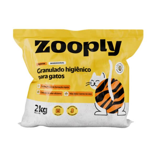 Granulado Higiênico Premium 2Kg - Zooply